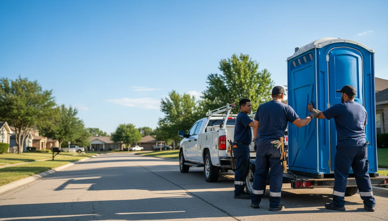 Portable Toilet Rental in Hungerford, TX near me